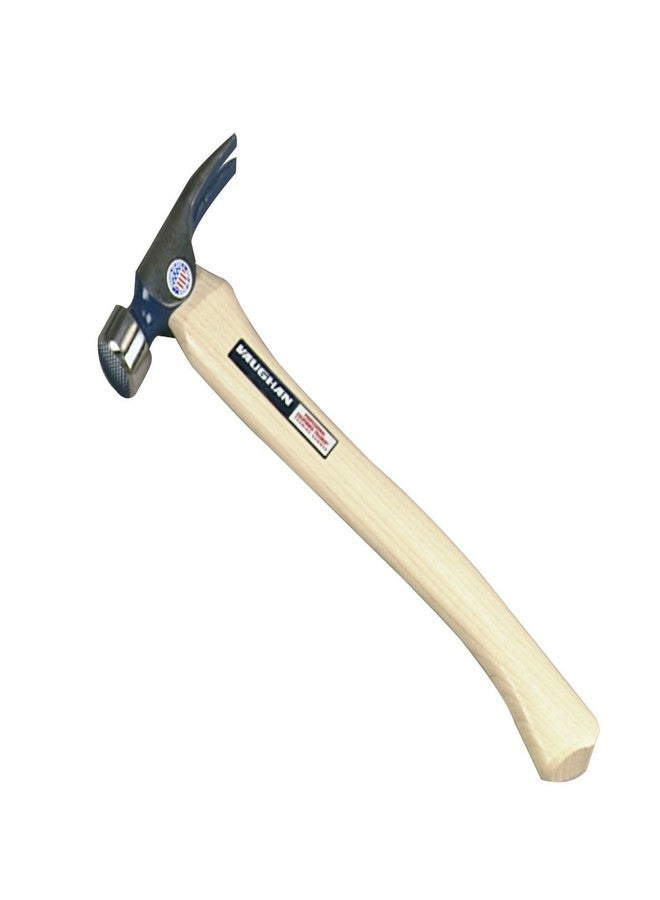 Vaughan 103-04 CF1HC 23-Ounce California Framer Hammer, Milled Face, Curved Handle - Image 1