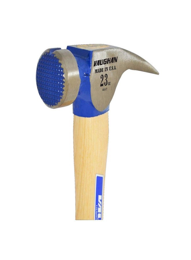 Vaughan 103-04 CF1HC 23-Ounce California Framer Hammer, Milled Face, Curved Handle - Image 3