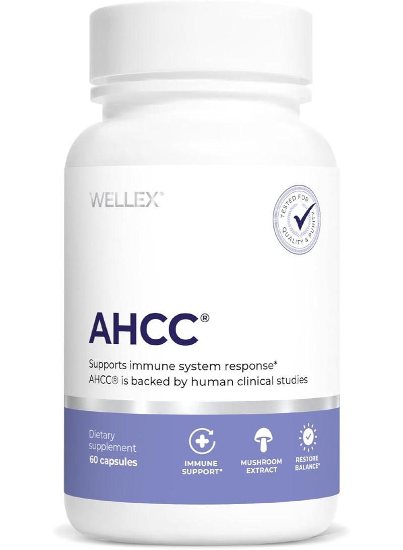 بابيلكس AHCC، مكمل دعم المناعة الطبيعي، 60 كبسولة - Image 1
