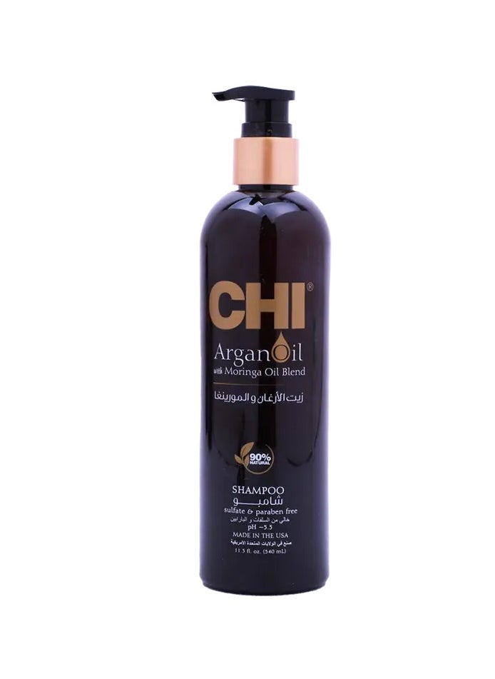 CHI - Chi Argan Oil & Moringa Shampoo 340 ml  Write a review - Image 1