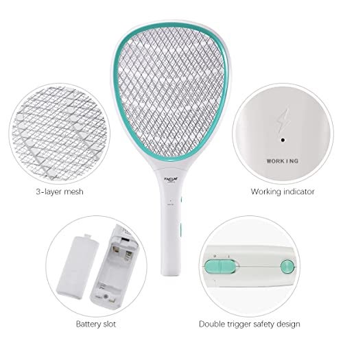 Faicuk 2 Pack Bug Zapper Racket Electric Fly Swatter - Image 3
