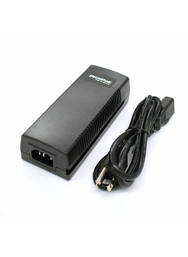 PLUSPOE Dual Ports Gigabit Power Over Ethernet Injector Adapter (35 Watts Max) with 2 PoE for IP Cameras, VOIP Phones or Access Points and Other 802.3af Devices - Image 5