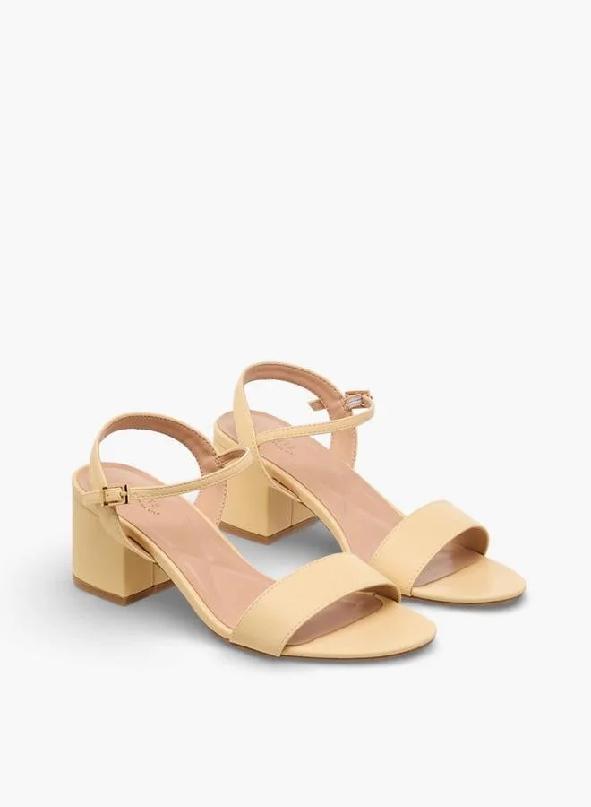 Celeste Women Block Heel Ankle Strap Sandals