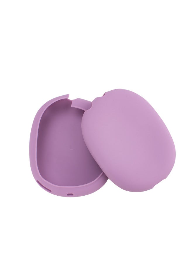 Digital Computer/bluetooth Headset Case/bluetooth Headset Shell Protective Cover For Airpods Pro-Color:shell Banana Purple-Model:Applicable To Airpods Max - Image 1