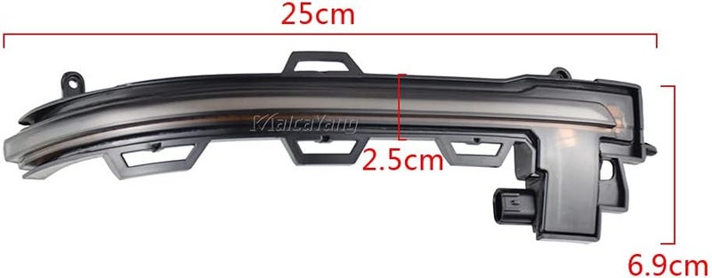 Malcayang Side Mirror Turn Signal Indicator Blinker Light for BMW X3 F25 X4 F26 X5 F15 M F85 X6 F16 M F86 - Image 3