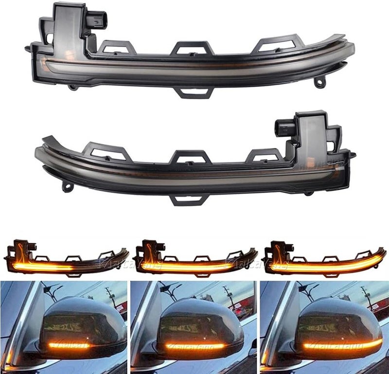 Malcayang Side Mirror Turn Signal Indicator Blinker Light for BMW X3 F25 X4 F26 X5 F15 M F85 X6 F16 M F86 - Image 1
