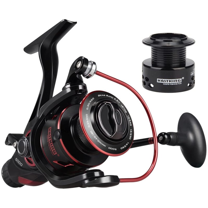 KastKing Sharky Baitfeeder III Spinning Fishing Reel,Size 5000 - Image 1