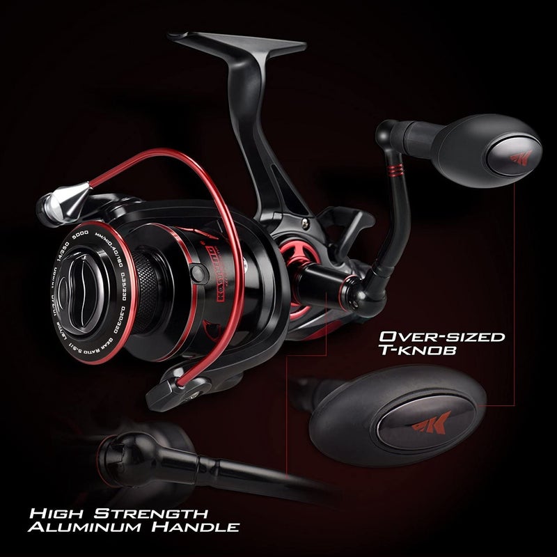 KastKing Sharky Baitfeeder III Spinning Fishing Reel,Size 5000 - Image 5