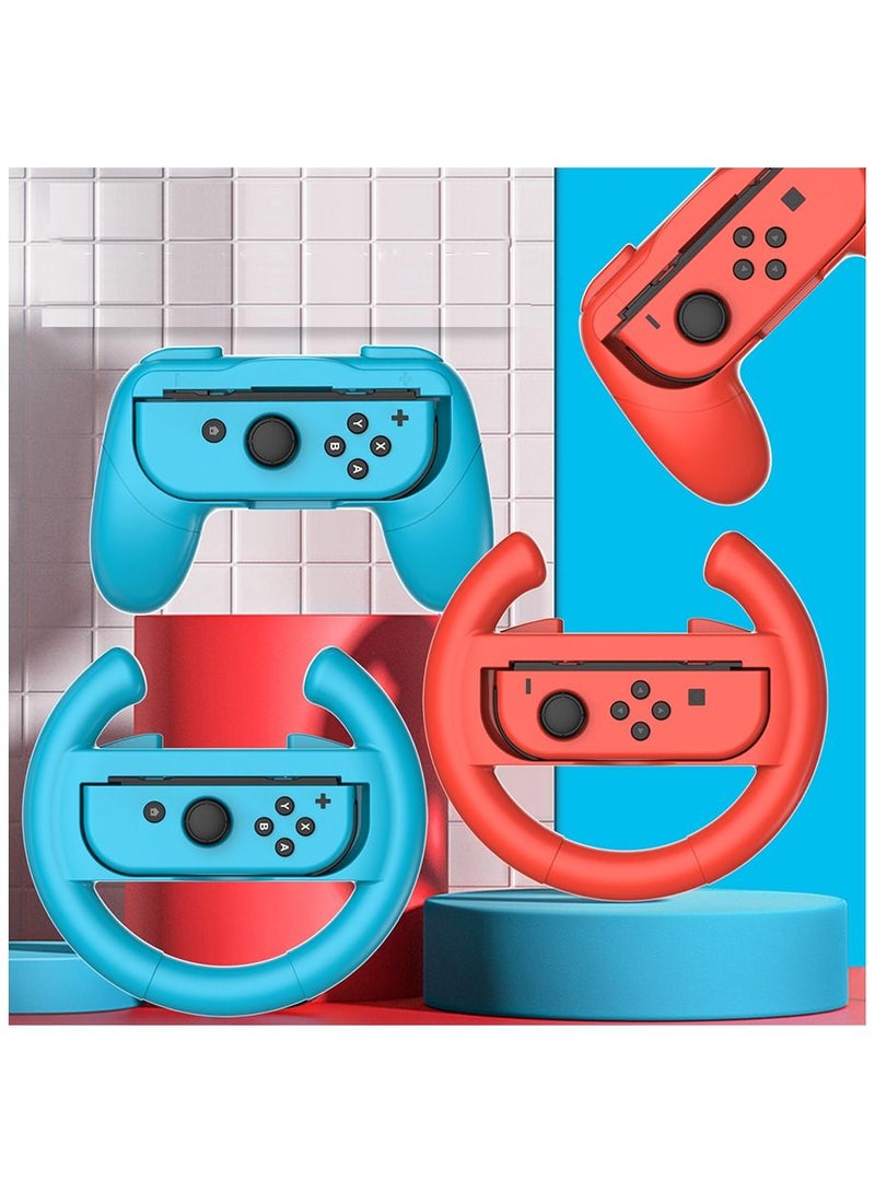 NIBEMINENT Steering Wheel Grip Set for Nintendo Switch Game Console  - Image 4