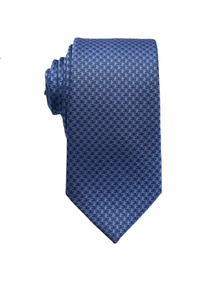 NORTHROP MARTIN Nose Martin High-End Silk Tie For Men, Formal Wear, Business Suit, Groom'S Wedding, Hand-Tied, Blue, Gift Box Present Jy81 - Image 1