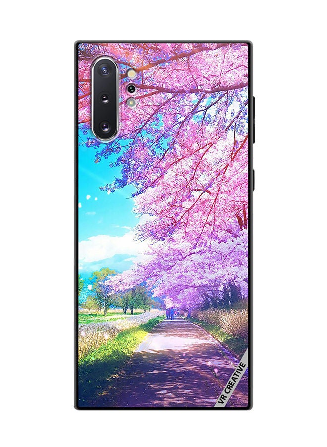 VR CREATIVE Protective Case Cover For Samsung Galaxy Note10 Plus 5G Garden Design  Multicolour - Image 1