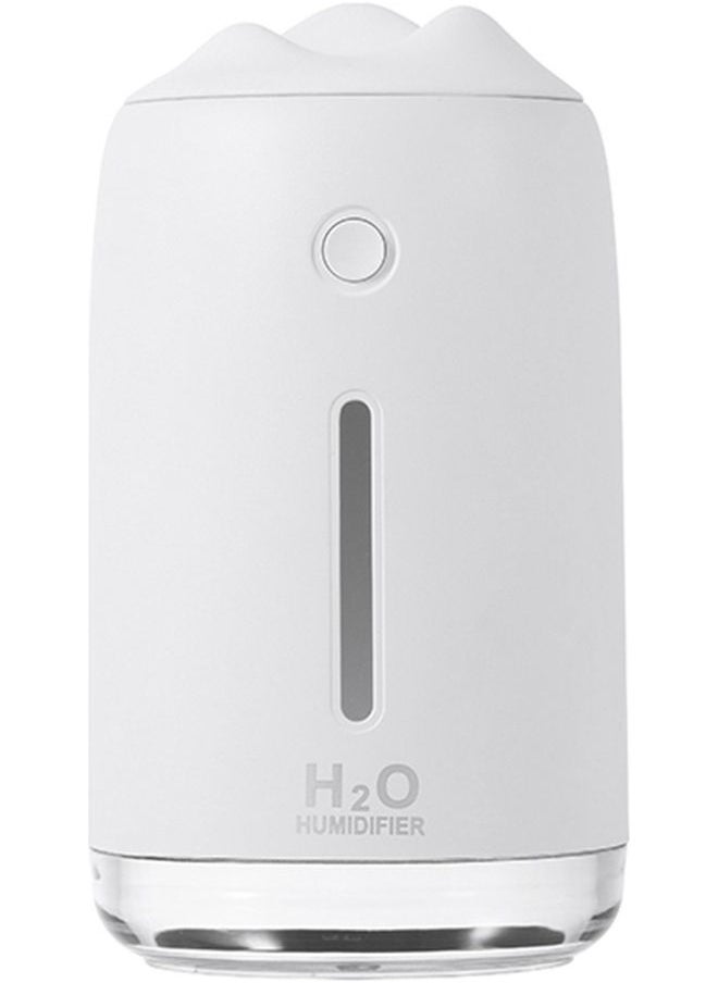 NIBEMINENT Small Desk Humidifier White 14.2x8.2x8.2cm  - Image 1