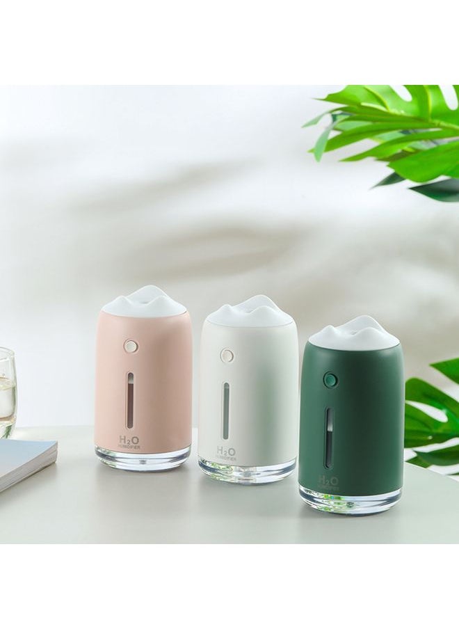 NIBEMINENT Small Desk Humidifier White 14.2x8.2x8.2cm  - Image 2
