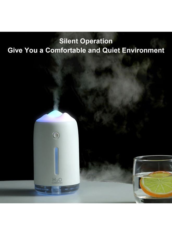 NIBEMINENT Small Desk Humidifier White 14.2x8.2x8.2cm  - Image 4