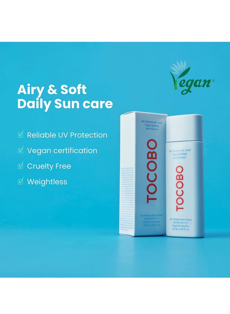 Tocobo Water Based Moisturizing Sunscreen - 50ml - Image 2