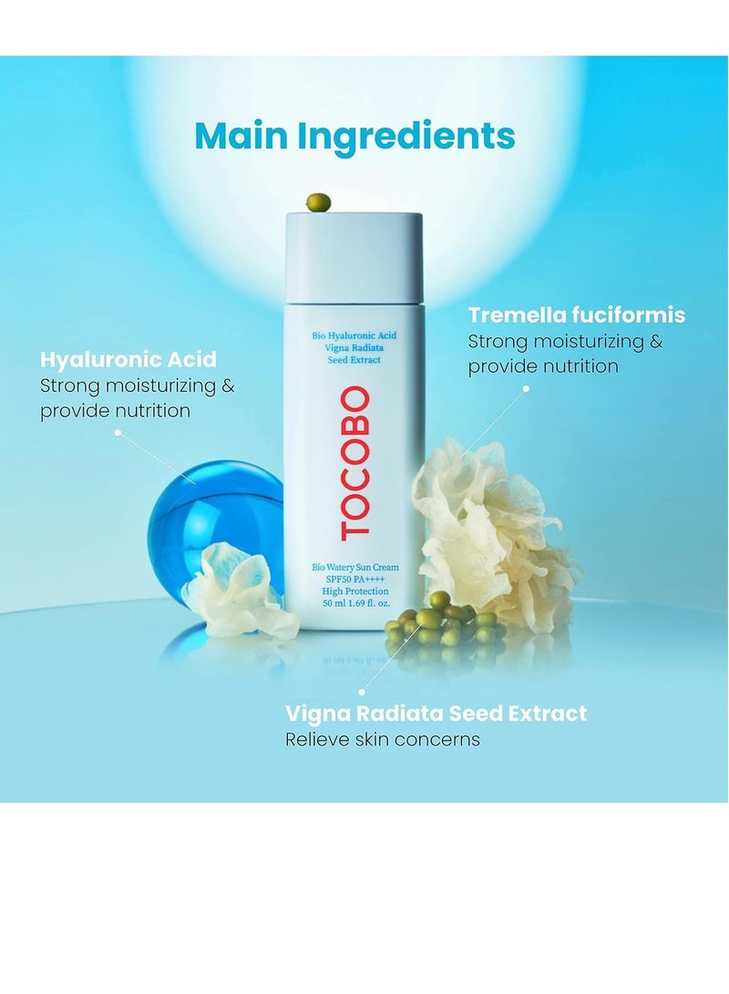 Tocobo Water Based Moisturizing Sunscreen - 50ml - Image 3