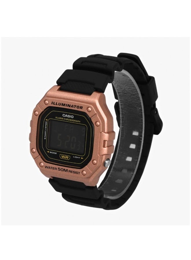 CASIO Resin Digital Watch W-218HM-5BVDF - Image 4