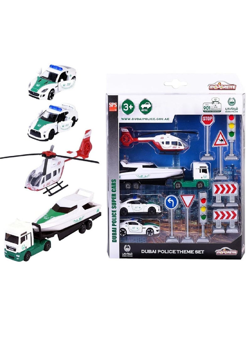 Majorette Majorette Dubai Police  S.O.S Theme Set  - Image 2
