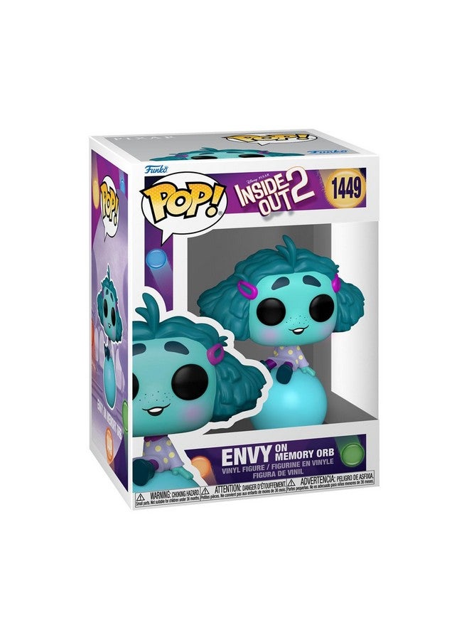 Funko POP! Disney: Inside Out 2 - Envy on Memory Orb - Collectable Vinyl Figure - Gift Idea - Official Merchandise - for Kids & Adults - Movies Fans - Model Figure for Collectors and Display - Image 1