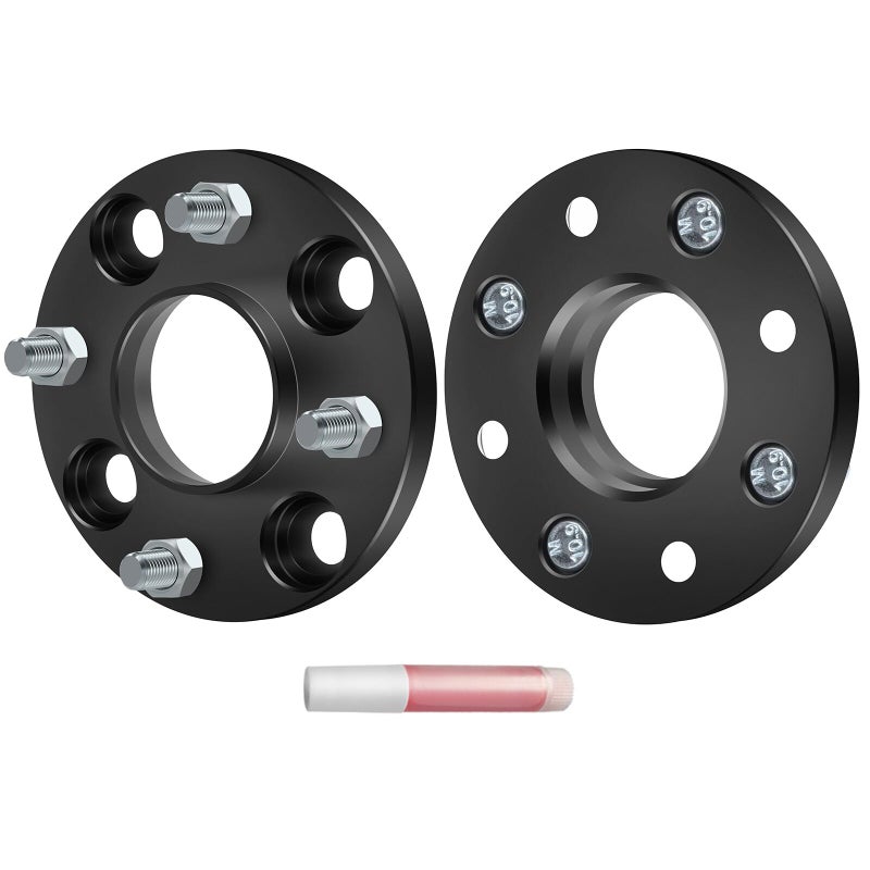 ECCPP 2PCS 15mm فواصل العجلات المركزية 4x45 إلى 4x45 4x114.3mm 4 لوج تناسب 2013-2019 لنيسان NV200 1982-2018 لنيسان سنترا 2007-2018 لنيسان فيرسا