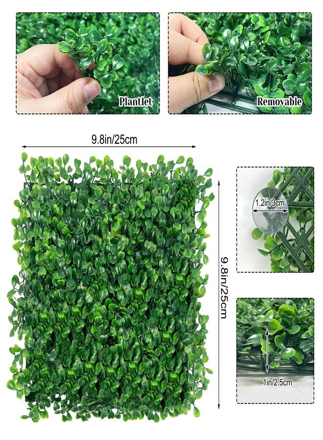 Rainmae 2Pack Faux Grass Mat Fake Turf Hermit Crab Climbing Wall, Hermit Crab Climbing Toys, Plastic Aquarium Plants Lawn Hermit Crab Supplies Climbing and Hide Toy for Gecko Reptile Lizard 10x10 inch - Image 2