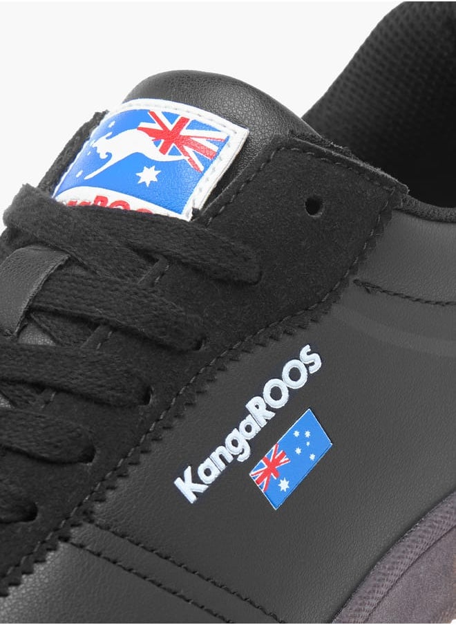 kangaROOS - Men's Logo Detail Sneakers With Lace-Up Closure - Image 1