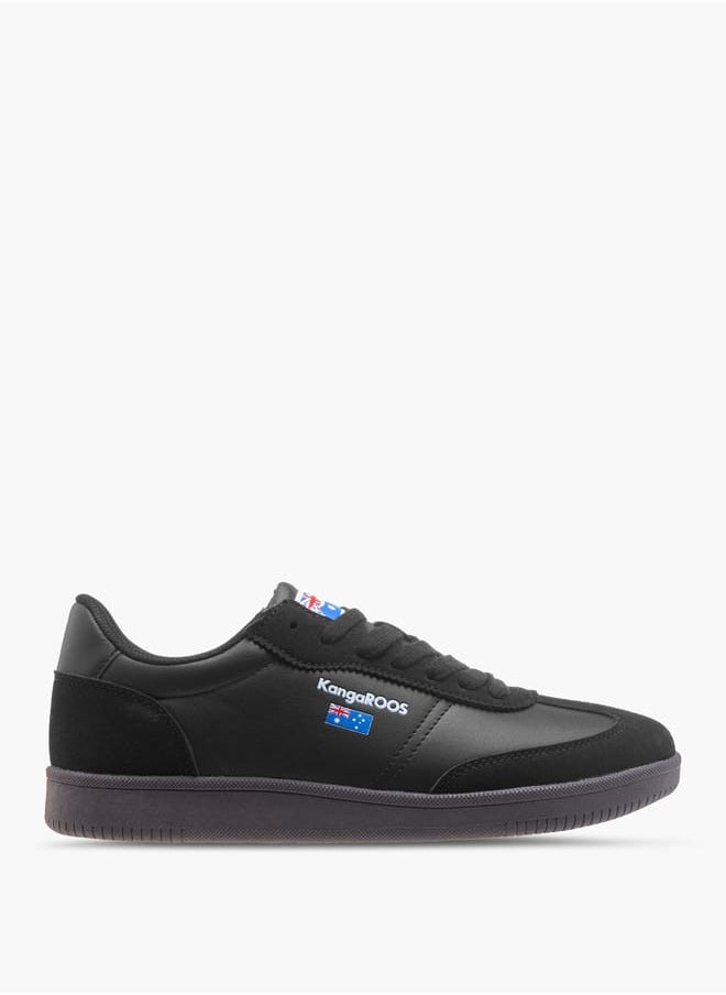 kangaROOS - Men's Logo Detail Sneakers With Lace-Up Closure - Image 1
