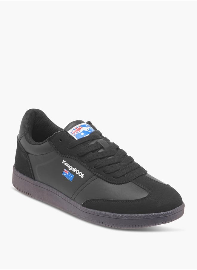 kangaROOS - Men's Logo Detail Sneakers With Lace-Up Closure - Image 1