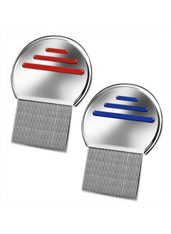 2 Pack Professional Stainless Steel Comb