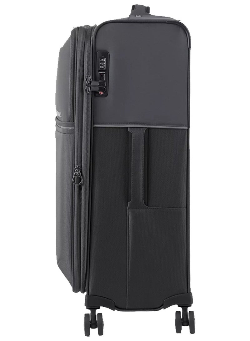سامسونايت حقيبة سفر بعجلات دوارة  سم - أسود - ضمان عالمي  سنوات - Image 2