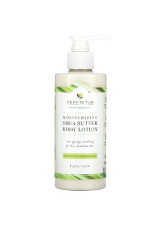 Tree to Tub Tree To Tub, Moisturizing Shea Butter Body Lotion, Coconut & Lemongrass, 8.5 fl oz (250 ml)  - Image 1