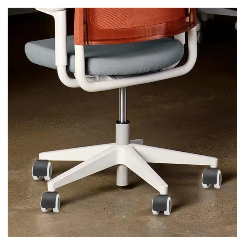 Heavy Duty Soft Mute Office Chair Caster Wheels Replacement 5PCS Set - Image 4