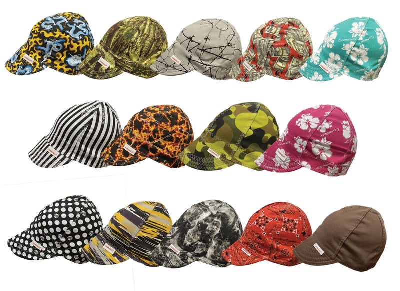 Comeaux Caps 118-1000-7-3/8 Deep Round Crown Caps, 7 3/8", Assorted Prints - Image 4