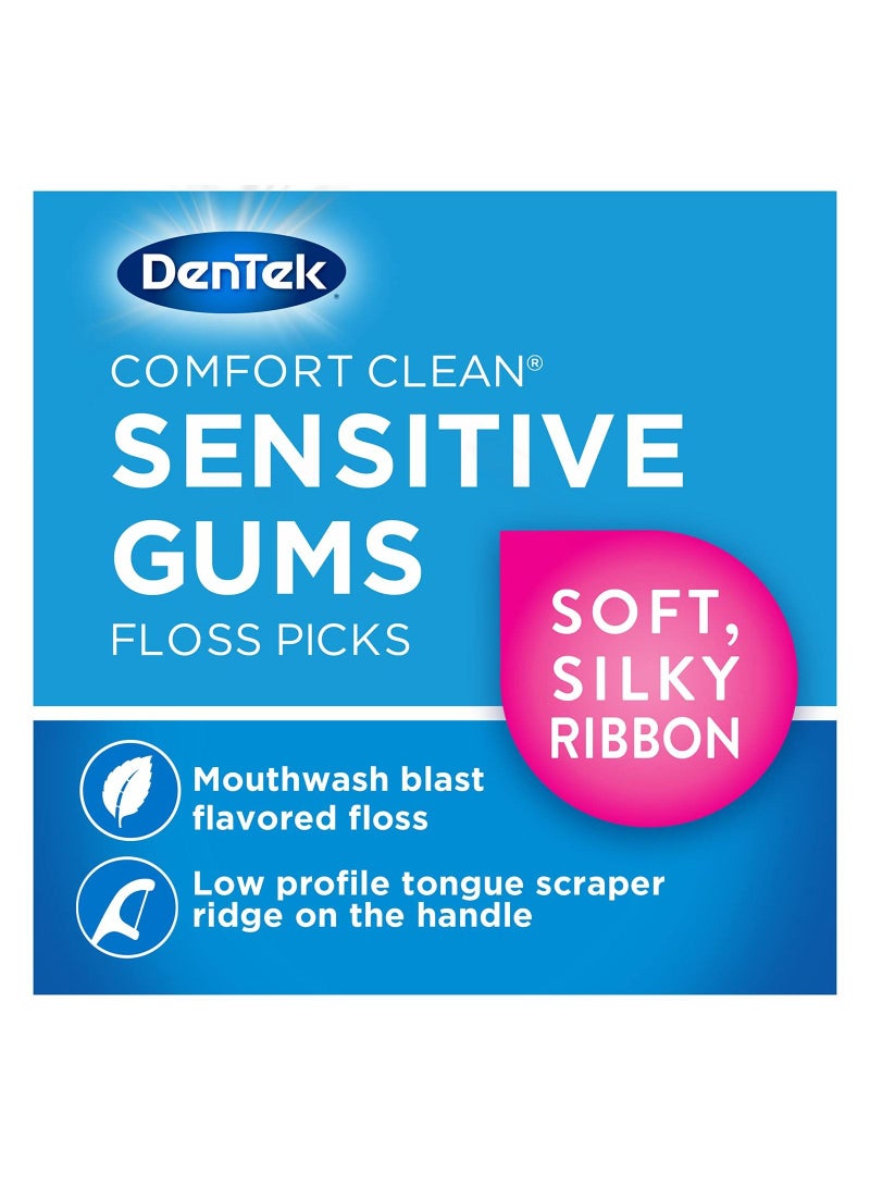 Dentek DenTek Sensitive Clean Dental Floss Sticks for Sensitive Gums  40  - Image 3