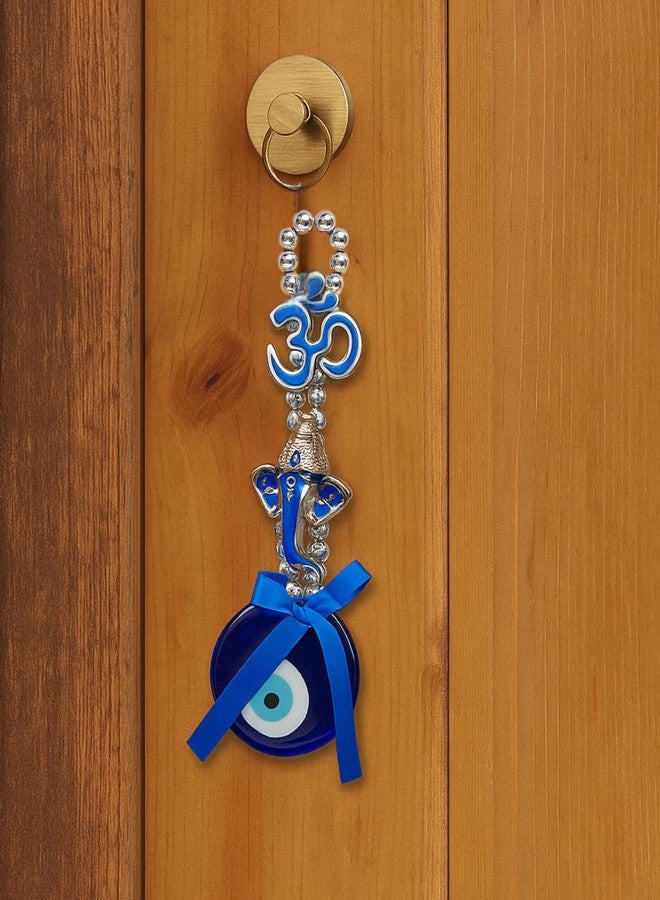 sculpmart Evil Eye for Home Enterance - OM Design with Ganpati Bappa for Main Door Hanging | Car Hanging | Home Decor | Gifting & Positivity (OM-Ganesh) - Image 4