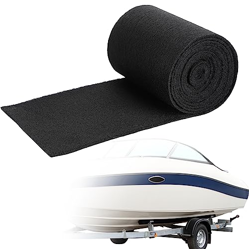 PAMASE Boat Trailer Bunk Carpet - 8mm Ultra Thick 13ft*12in Wear-Resistant Marine Carpeting Covers for 2x4 Boat Lift Bunks, Shock Absorption Padding Mats Parts Accessories for Jet Ski - Image 1