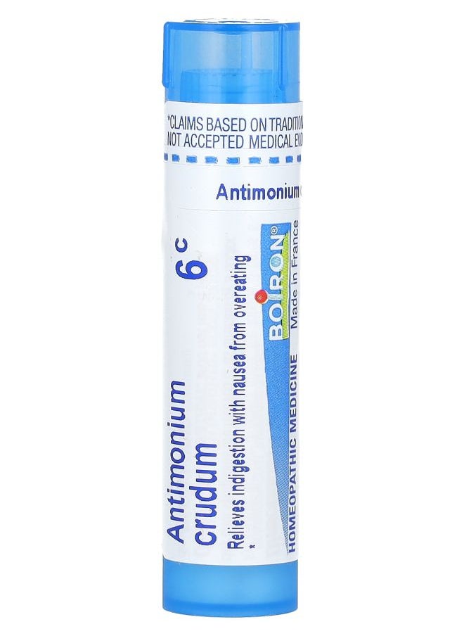 Boiron - Antimonium Crudum 6C Indigestion Relief Approx 80 Pellets - Image 1