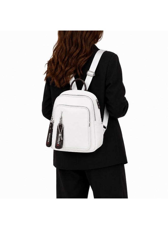 Women’s Convertible Shoulder Bag and Backpack with Multiple Zipper Pockets – Practical Everyday Bag for Work, College, Shopping and Travel - Image 1