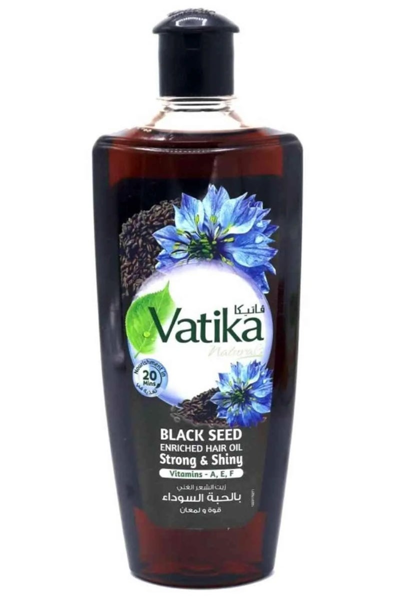 VATIKA Black Seed Enriched Hair Oil Hair & Scalp - 300 ml - Image 1