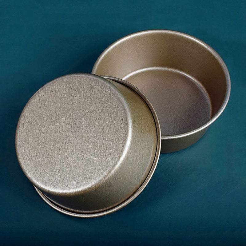 2PCS Burger Mold Non-stick Round Cheese Cupcake Household Baking Tool - Image 4