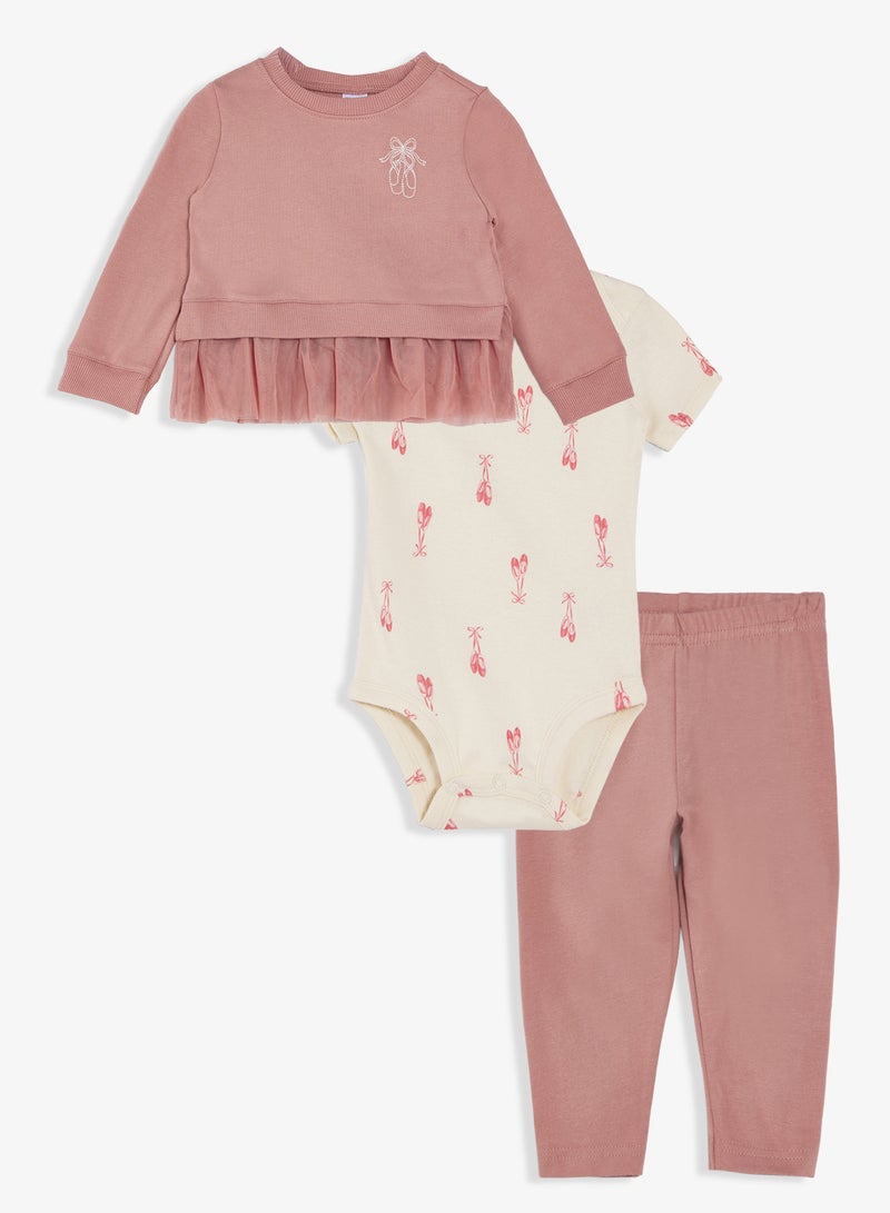 كارترز طقم كارديجان للأطفال حديثي الولادة من  قطع - Image 1