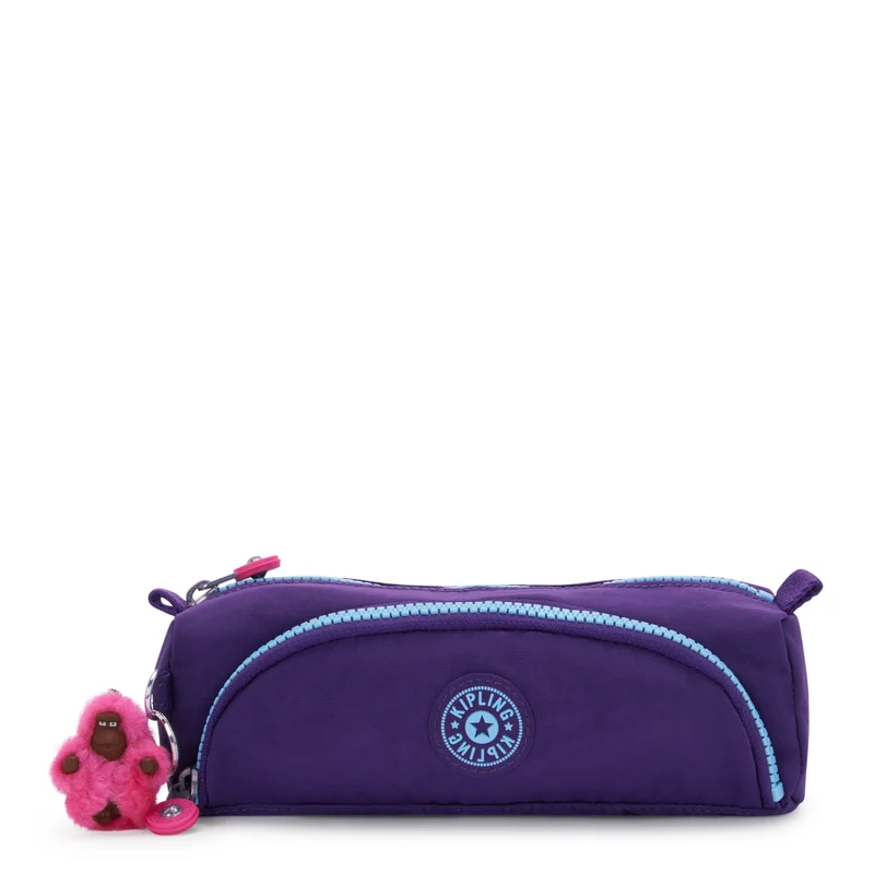 Kipling Cute Pencil-case 2 zipper VIP Purple