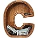ladenk 12 Inch Extra Large Wooden Kids Letter Piggy Bank  Piggy Bank for Boys Girls  Initial C Bank  Alphabet Money Bank for Birthday - Image 4
