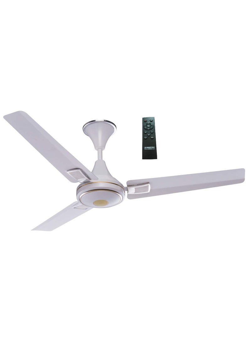 ZENTAX ZENTAX Sonet 24 1200 mm Energy Efficient 8 Star Rated High Speed BLDC Ceiling Fan with Remote White  - Image 1