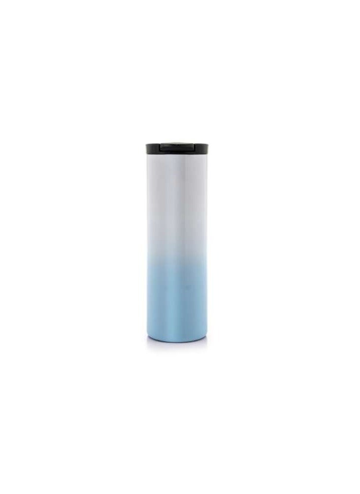 Home Stainless steel thermal mug 500ml. Made with a stainless steel interior. Convenient capacity: Large 500ml capacity. Spill-proof lid: The secure lid prevents spills.  - Image 3