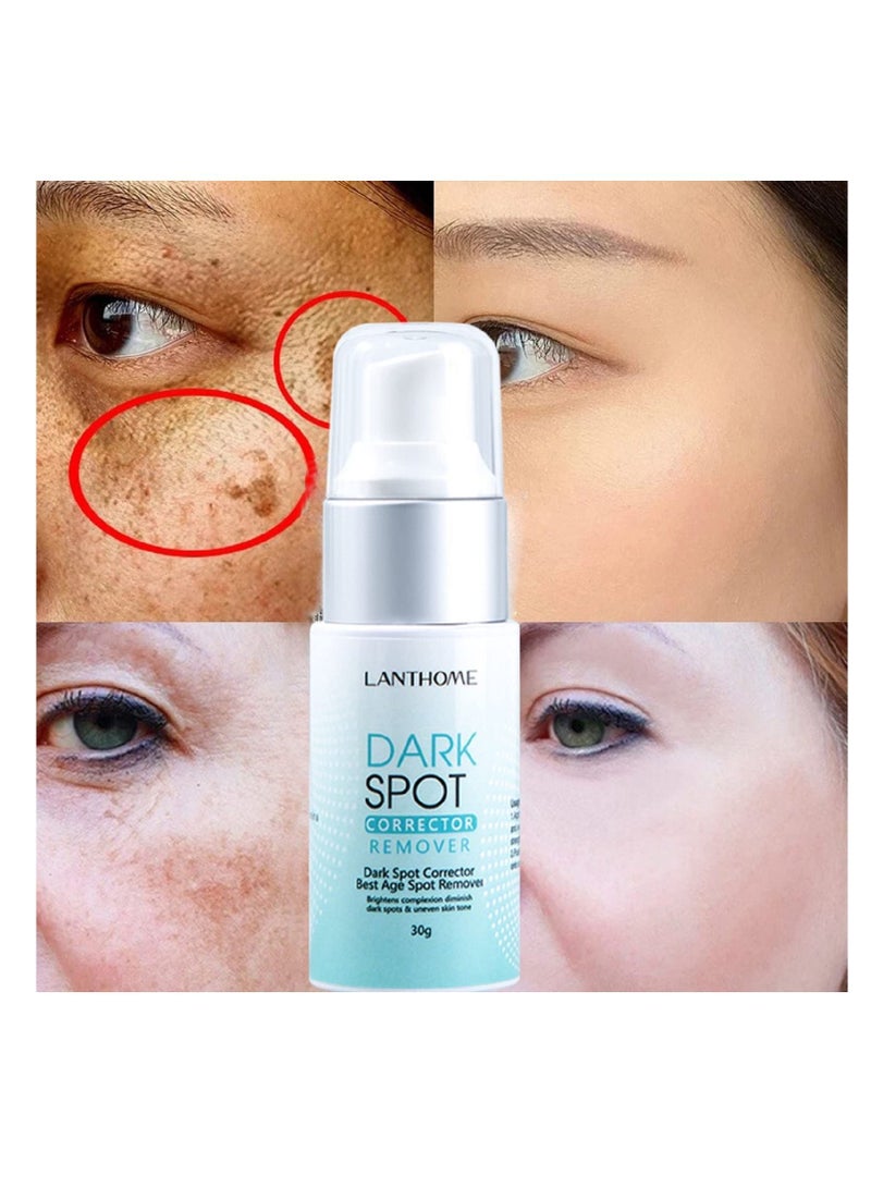 Lanthome Dark Spot Remover for Face and Body Intimate and Sensitive Areas - Dark Spot Corrector Treatment - Underarm Cream With & Hyaluronic Acid - All Skin Types - Image 3