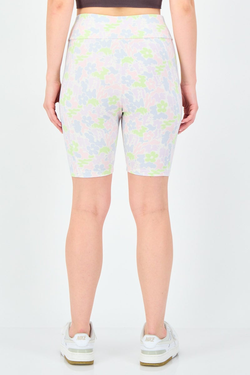 PUMA Women Sportswear Fit Floral Print Outdoor Leggings, Multicolor - Image 2