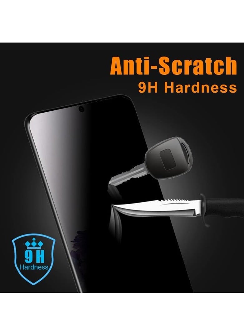 vesus Privacy Screen protector compatible with Samsung Galaxy S22+ / S22 PLUS 5G Screen Protector Tempered Glass [Anti-Glare][HD Full Coverage][Easy Installation][Scratch Resistant][9H Hardness] - Image 5