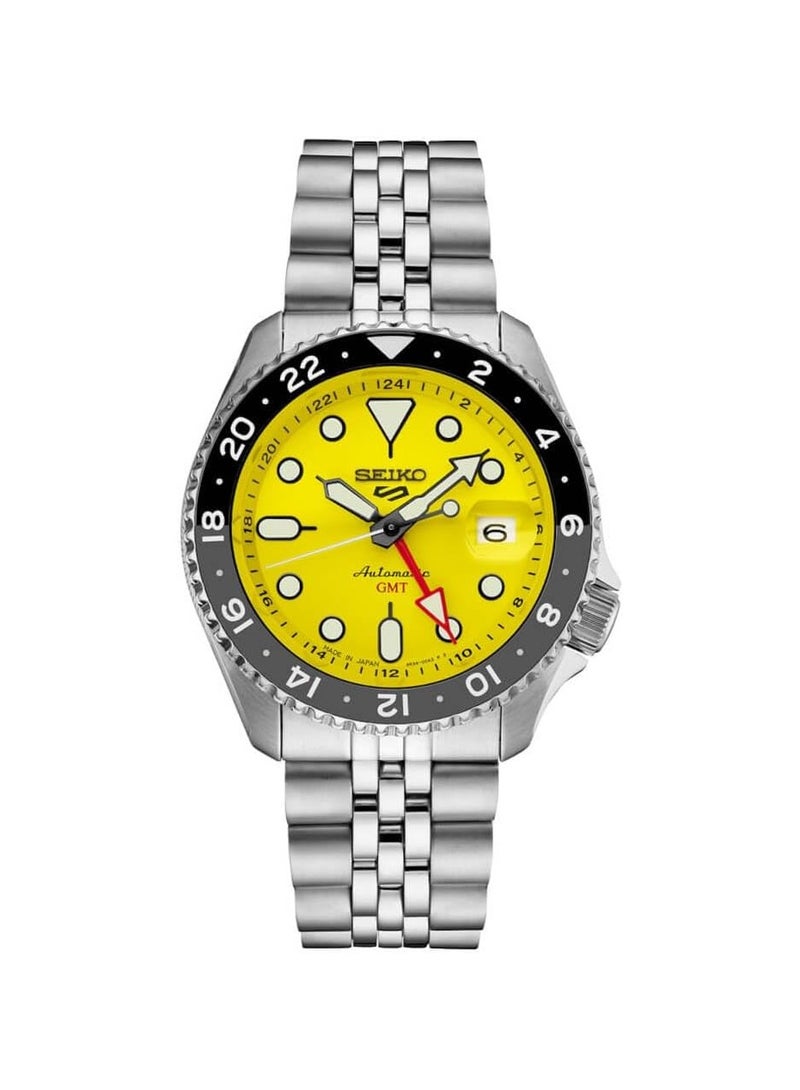 Seiko 5 Five Sports SSK017 SKX GMT Automatic Yellow Dial - Image 1