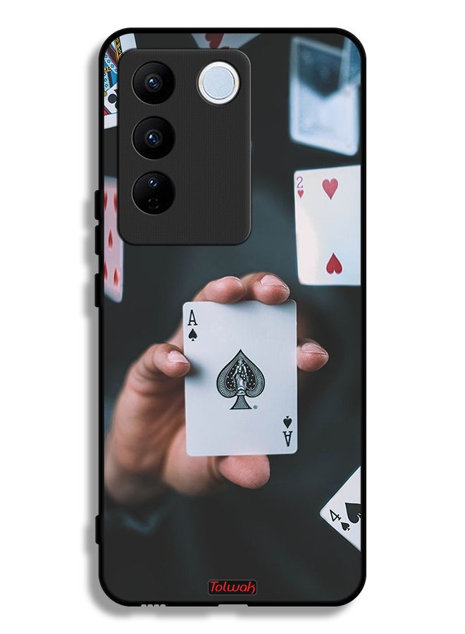 Tolwak Vivo V27 Protective Case Cover Cards  - Image 1